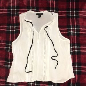 Forever 21 Tops - Forever 21 buttoned tank top Forever 21 Tops - Forever 21 buttoned tank top
